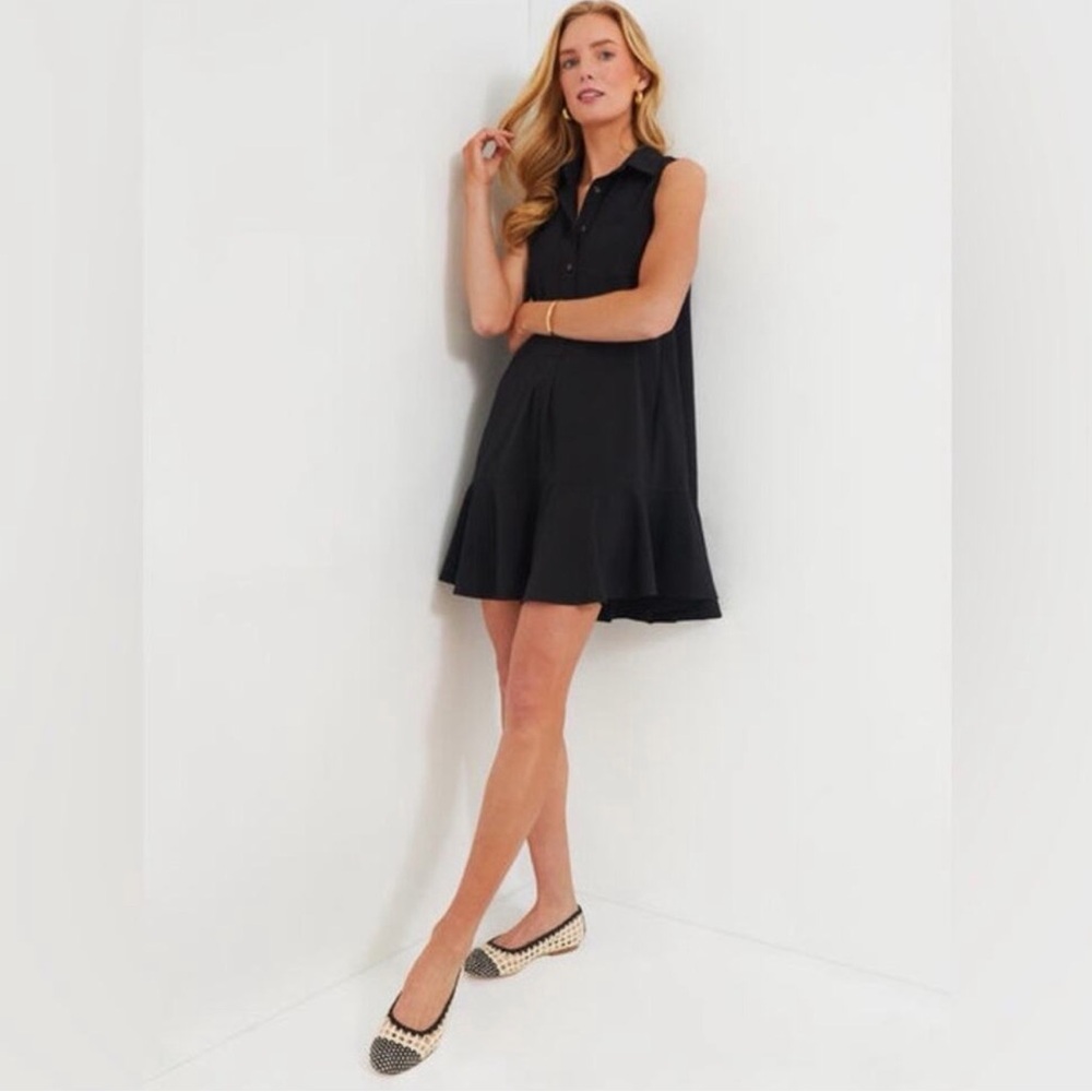 Tuckernuck Black Sleeveless Callahan Dress L NWT